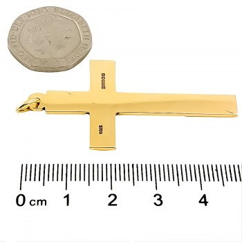 9ct gold 5.7g Cross Pendant